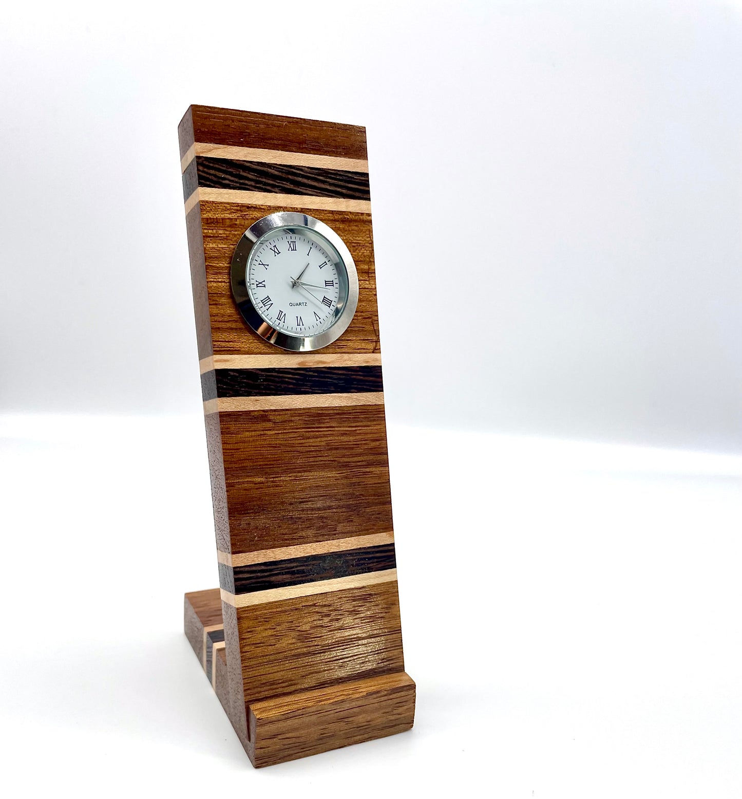 Modern Wood Tabletop Clock