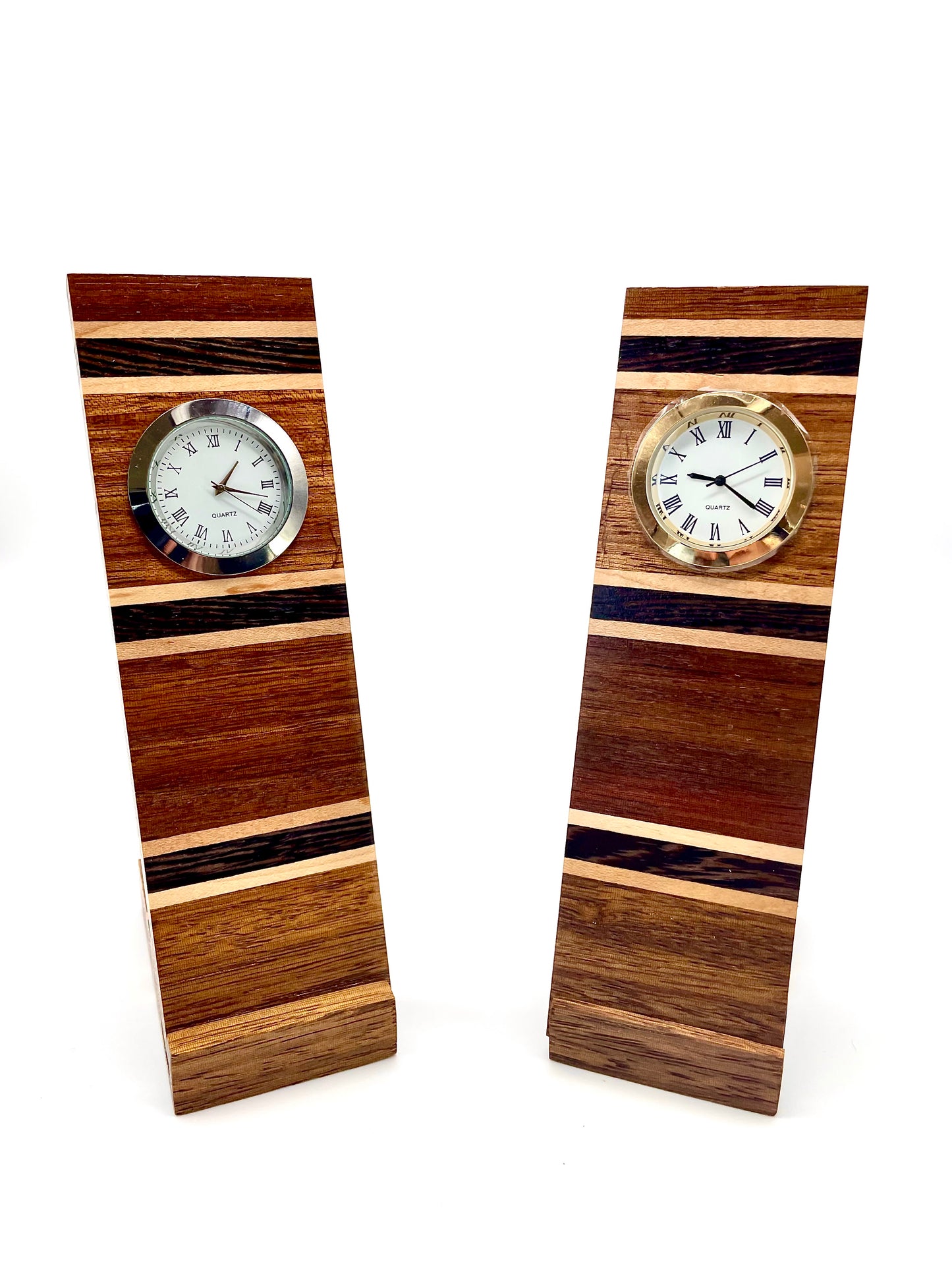 Modern Wood Tabletop Clock