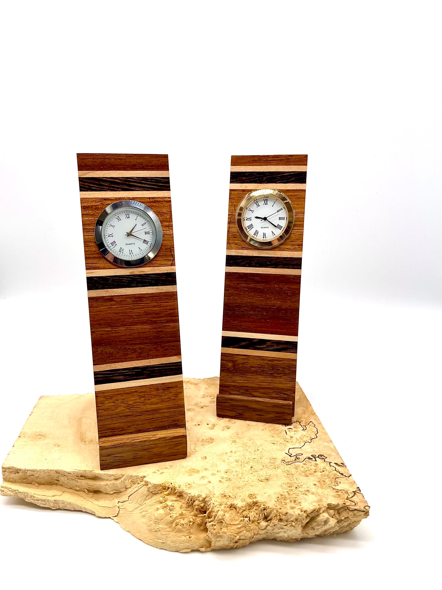 Modern Wood Tabletop Clock