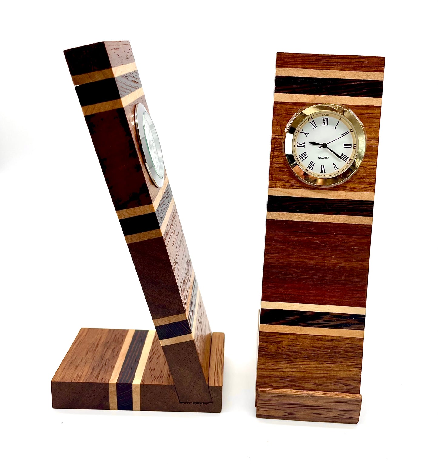 Modern Wood Tabletop Clock