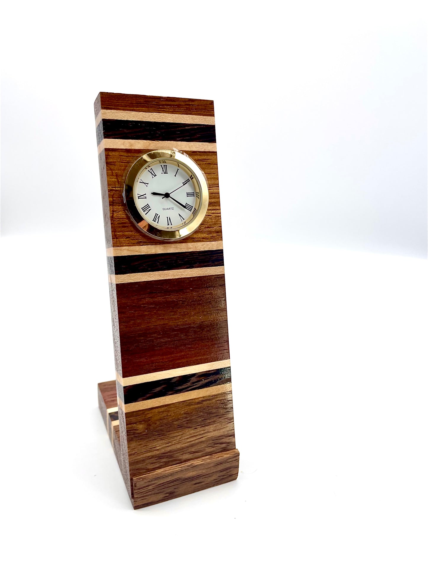 Modern Wood Tabletop Clock