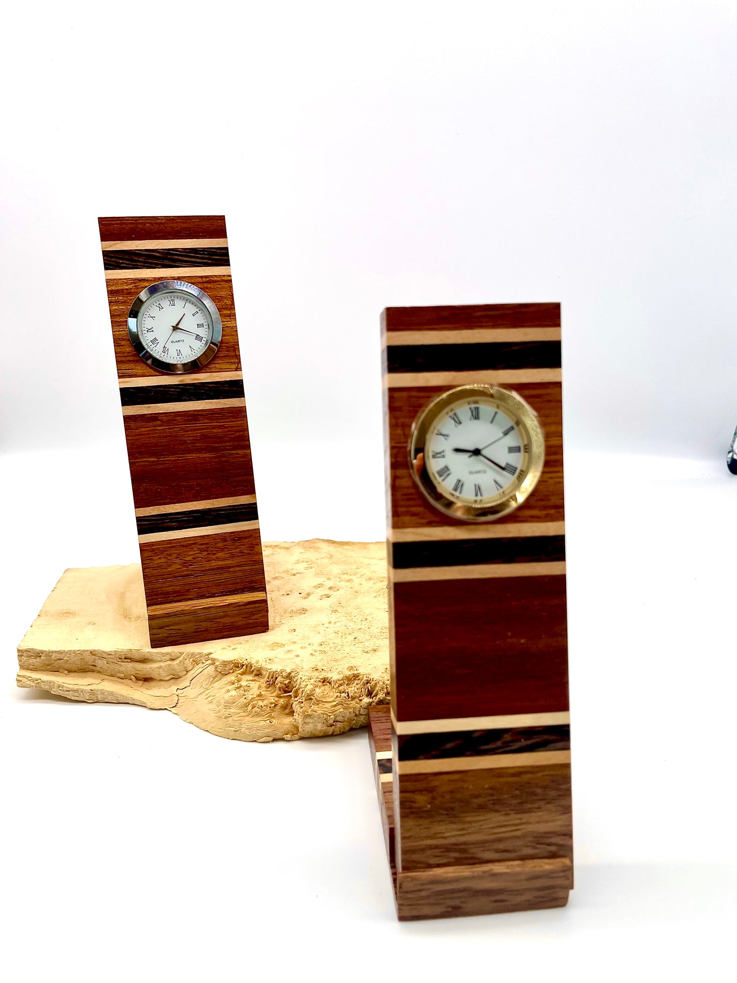 Modern Wood Tabletop Clock