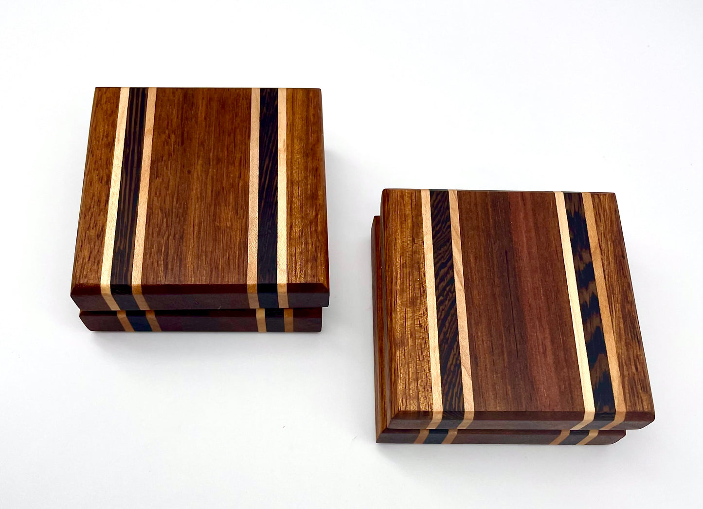 Exotic Hardwood coasters (Set of 4)