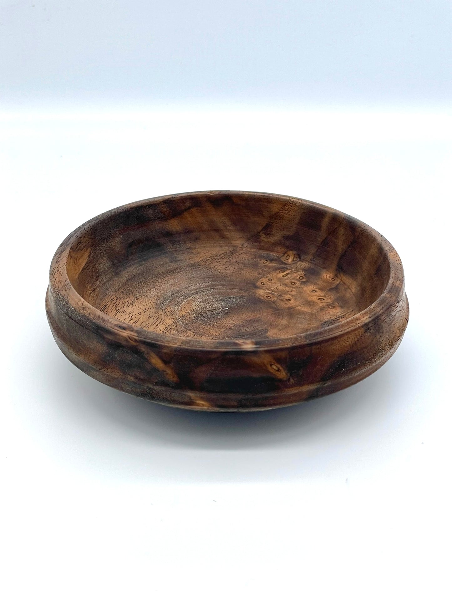 Claro walnut decorative bowl